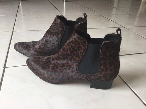 Bottines 123 pointure - , cuir